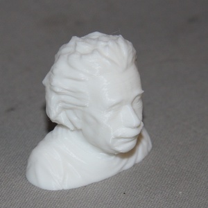 Albert Einstein - 3D nyomtatott mellszobor - otthon & életmód - dekoráció - dísztárgy - Meska.hu