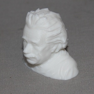 Albert Einstein - 3D nyomtatott mellszobor - otthon & életmód - dekoráció - dísztárgy - Meska.hu