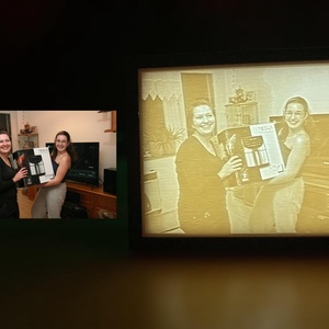 Egyedi litofán kép saját fotóval, Otthon & Életmód, Dekoráció, Dísztárgy, Fotó, grafika, rajz, illusztráció, Mindenmás, MESKA