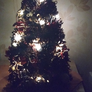 Karácsonyfa toboz fenyő - karácsony - karácsonyi lakásdekoráció - Meska.hu