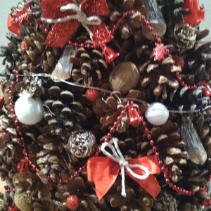 Karácsonyfa toboz fenyő - karácsony - karácsonyi lakásdekoráció - Meska.hu