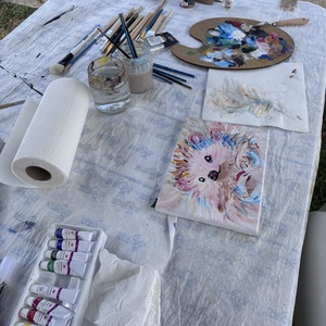 Süni akril festmény, Művészet, Festmény, Akril, Festészet, MESKA