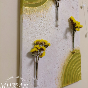 A természet lehelete -3D textúrált falikép - művészet - festmény - festmény vegyes technika - Meska.hu