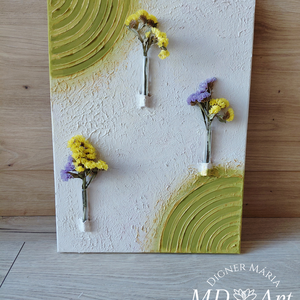 A természet lehelete -3D textúrált falikép, Művészet, Festmény, Festmény vegyes technika, Festészet, MESKA