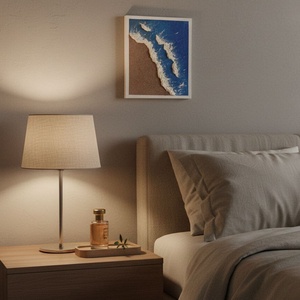 Tenger morajlás - művészet - festmény - festmény vegyes technika - Meska.hu