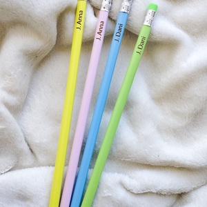 Gravírozott írószerek, Névre szóló ceruza, Gravírozott ceruza - otthon & életmód - papír, írószer - ceruza & toll - Meska.hu