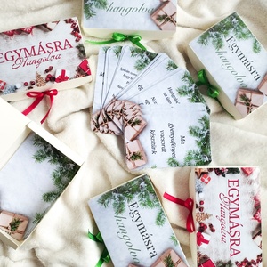 Adventi kártyacsomag  - játék & sport - táblajáték és kártyajáték - kártya - Meska.hu