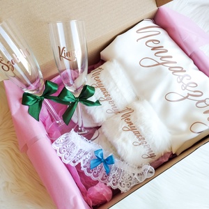 Bride to be box, Ajándékcsomag menyasszonynak, Esküvő, Esküvői szett, , MESKA