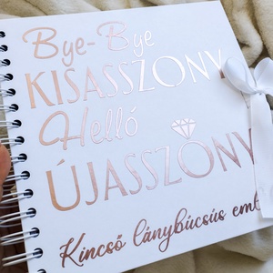 Album lánybúcsúra, fotóalbum - esküvő - emlék & ajándék - album & fotóalbum - Meska.hu