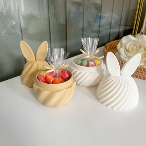 Nyuszifüles húsvéti tojás doboz � édesség és ajándéktartó, Ünnepi díszek, dekorációk, Húsvéti díszek és dekorációk, Húsvéti sütikiszúró, , MESKA