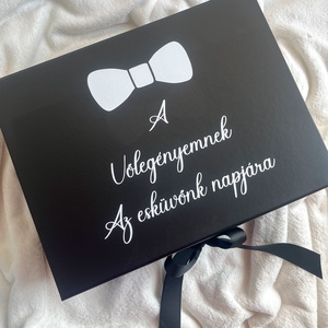 The Yes day kit - groom box, Ajándék a vőlegénynek, Vőlegény ajándékcsomag - esküvő - esküvői szett - Meska.hu