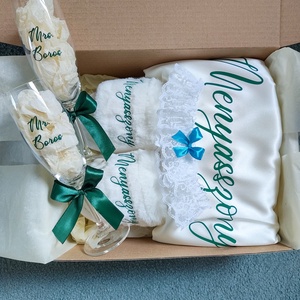 Bride to be box, Ajándékcsomag menyasszonynak - esküvő - esküvői szett - Meska.hu