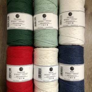 Makramé 3db hópihe készítő DIY csomag  - diy (csináld magad) - egységcsomag - Meska.hu