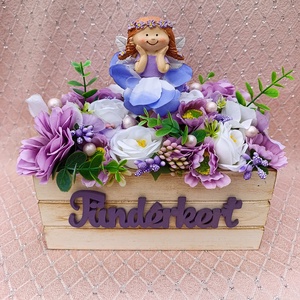 Tavaszi asztaldísz , Otthon & Életmód, Dekoráció, Asztal és polc dekoráció, Asztaldísz, Virágkötés, MESKA