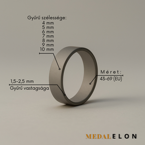 Vörösréz és dió fa gyűrű - ékszer - gyűrű - kerek gyűrű - Meska.hu