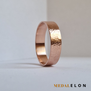 Rusztikus vörösréz gyűrű - Meska.hu