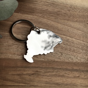 Nagy-Magyarország formájú kutyabiléta gravírozással, 2 mm vastagságú nemesacélból - otthon & életmód - kisállatoknak - kutyáknak - kutya biléta - Meska.hu