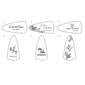 ÚJDONSÁG!-Gravírozott tortalapát tetszőleges szöveggel - otthon & életmód - konyhafelszerelés, tálalás - tálalás - kanál & villa - Meska.hu