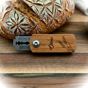 Kenyér irdaló vagy kenyér mintázó penge - Meska.hu