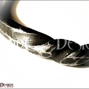 MeddeDesign Kovácsoltvas Férfi Karperec Ács -  - Meska.hu