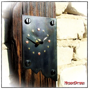 Time DriftWood ClockPunk Falióra - otthon & életmód - dekoráció - fali és függő dekoráció - falióra & óra - Meska.hu