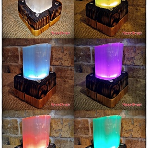MedLamp USB Szelenit szivárványlámpa  - otthon & lakás - lámpa - hangulatlámpa - Meska.hu