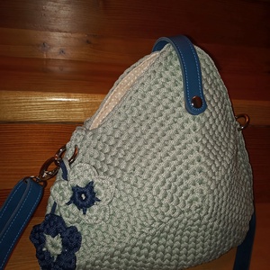 'Tribag' horgolt női válltáska, Táska & Tok, Kézitáska & válltáska, Kézitáska, Horgolás, MESKA