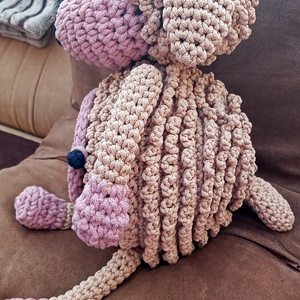 Egyedi horgolt baris bármitartó - játék & sport - plüssállat & játékfigura - más figura - Meska.hu