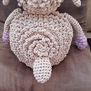 Egyedi horgolt baris bármitartó - játék & sport - plüssállat & játékfigura - más figura - Meska.hu