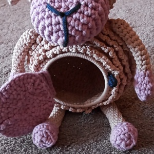 Egyedi horgolt baris bármitartó - játék & sport - plüssállat & játékfigura - más figura - Meska.hu