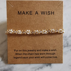 Lótusz karkötő  - Meska.hu