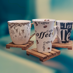 Tömör fa pohár alátét  - otthon & életmód - konyhafelszerelés, tálalás - tálalás - tányér- és poháralátét - Meska.hu