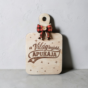 Mini Vágódeszka - Különleges Ajándék Szeretteidnek - otthon & életmód - dekoráció - asztal és polc dekoráció - gravírozott táblák - Meska.hu