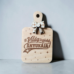 Mini Vágódeszka - Különleges Ajándék Szeretteidnek - otthon & életmód - dekoráció - asztal és polc dekoráció - gravírozott táblák - Meska.hu