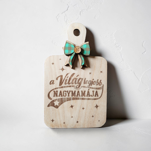 Mini Vágódeszka - Különleges Ajándék Szeretteidnek - otthon & életmód - dekoráció - asztal és polc dekoráció - gravírozott táblák - Meska.hu
