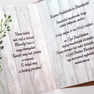 Greenery esküvői meghívó kinyitható formátumban - esküvő - meghívó & kártya - meghívó - Meska.hu Greenery esküvői meghívó kinyitható formátumban - esküvő - meghívó & kártya - meghívó - Meska.hu