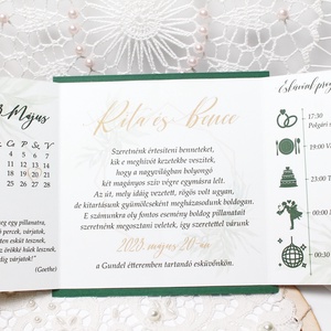 Greenery esküvői meghívó ablakos formátumban - esküvő - meghívó & kártya - meghívó - Meska.hu Greenery esküvői meghívó ablakos formátumban - esküvő - meghívó & kártya - meghívó - Meska.hu