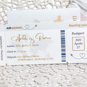 Útlevél esküvői meghívó - esküvő - meghívó & kártya - meghívó - Meska.hu
