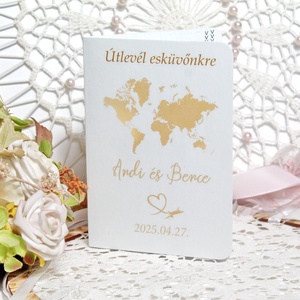 Útlevél esküvői meghívó - esküvő - meghívó & kártya - meghívó - Meska.hu