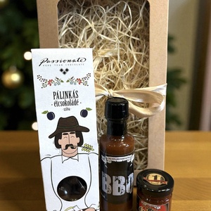 Férfi ajándékcsomag karácsonyra, Élelmiszer, Gourmet ajándékcsomag, Mindenmás, MESKA