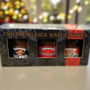 Chili szósz válogatás ajándékdobozban - Meska.hu