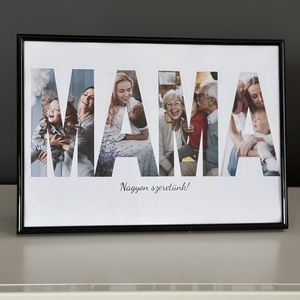 Legjobb mama fotókollázs képkeretben , Otthon & Életmód, Dekoráció, Kép & Falikép, Poszter, Mindenmás, MESKA