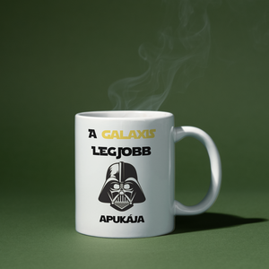 A galaxis legjobb apukája Star Wars bögre - otthon & életmód - konyhafelszerelés, tálalás - tálalás - bögre & csésze - Meska.hu