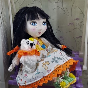 Zsuzsu baba, Hildi - játék & sport - baba & babaház - baba - Meska.hu