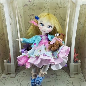 Zsuzsu baba , a névtelen kis hercegnő - játék & sport - baba & babaház - baba - Meska.hu