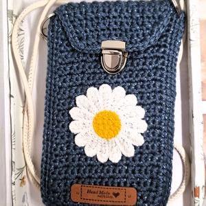 Virágos telefontok - táska & tok - kézitáska & válltáska - válltáska - Meska.hu