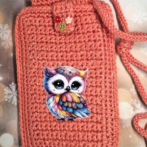 Baglyos telefontok, Táska & Tok, Kézitáska & válltáska, Válltáska, , MESKA