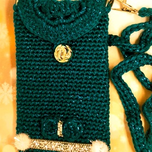 Csillogó telefontok - táska & tok - kézitáska & válltáska - válltáska - Meska.hu