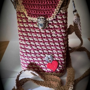 Szívecskés telefontok 2, Táska & Tok, Kézitáska & válltáska, Válltáska, , MESKA