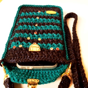 Csíkos telefontok  - táska & tok - pénztárca & más tok - telefontok - Meska.hu